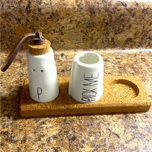 MudPie Home Bistro Collection SaltPepper CorkTop 😍 FREE with‎ BUNDLE 😍